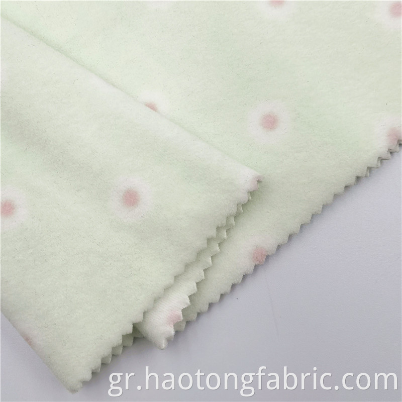 Dot Print Polyester Fabric